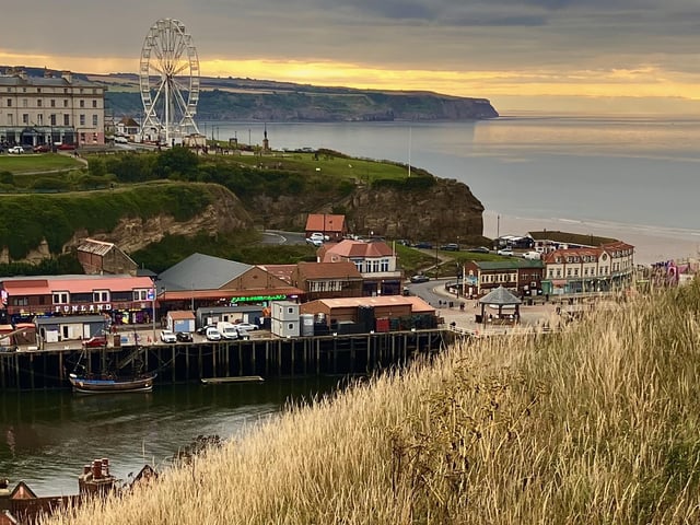 A grand view of Whitby from the 199 steps, by Anthony Holmes.