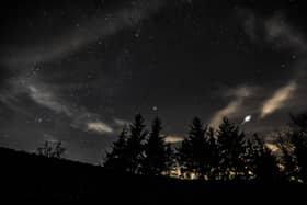 Dark skies at Dalby Forest.