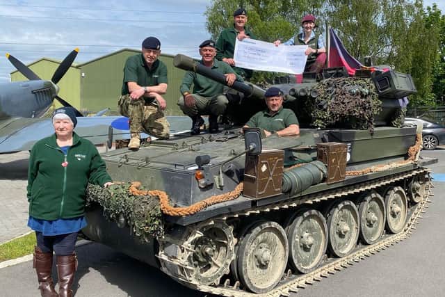 Eden Camp raised £3,000 in support of the Royal British Legion Industries.