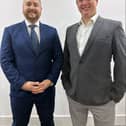 Pictured left to right, Adam Firth, Managing Director, HDM Solar Wholesale and Daniel Rogers, Founde
