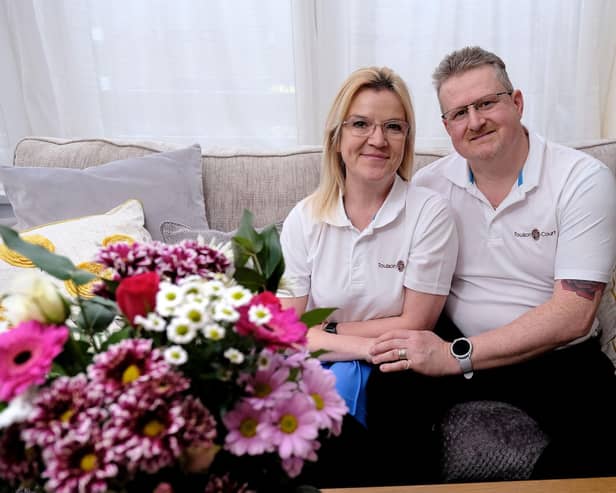 James and Angela Rusden have owned Toulson Court in Scarborough for almost eight years. Photo courtesy of Toulson Court.