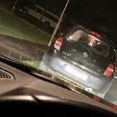 Traffic police in Scarborough have stopped a driver delivering takeaways without the correct insurance Image:Sgt Paul Cording