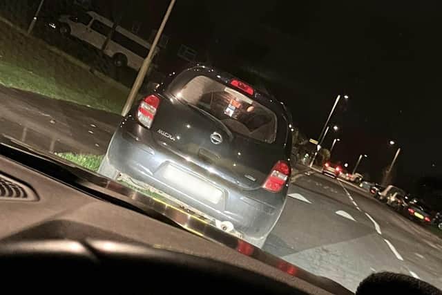 Traffic police in Scarborough have stopped a driver delivering takeaways without the correct insurance Image:Sgt Paul Cording