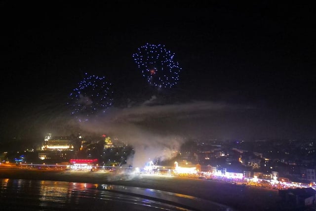 Scarborough's Honda Goldwing Light Display came to town over the weekend.