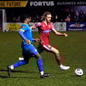 Kieran Burton scored a hat-trick at home to Kidderminster in November