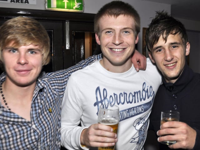 Luke, Robbie and Topham.
