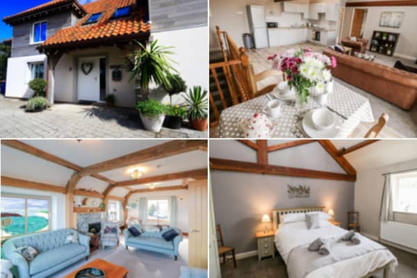 Hilltop House in Hunmanby, and Granary Loft in the North York Moors, were named winners in the Sykes Stars programme after receiving glowing guest feedback. Photos: Sykes Holiday Cottages