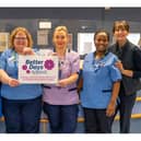 Nurses and healthcare staff from the Fitzwilliam Ward at Malton Community Hospital