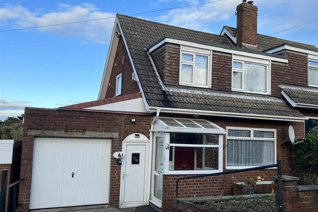 This three bedroom and one bathroom semi-detached house is for sale with Colin Ellis with a guide price of £215,000.