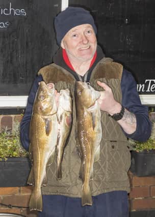 Brian Harland with his Heaviest Bag of Fish 8lb 11½oz PHOTO BY PETER HORBURY