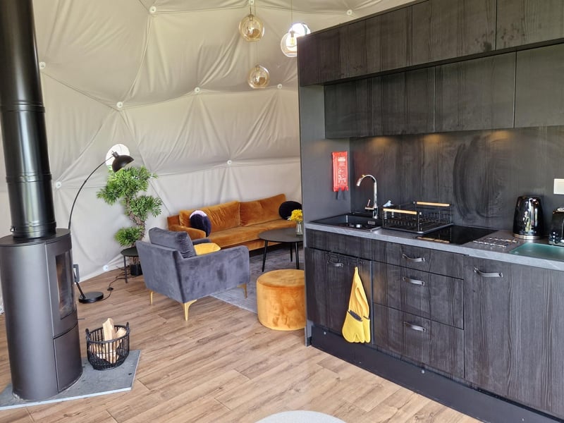 The perfectly sized kitchen