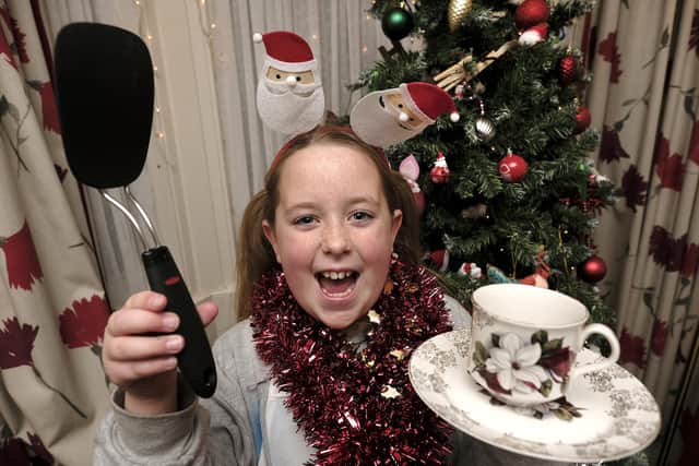 Full of Christmas spirit