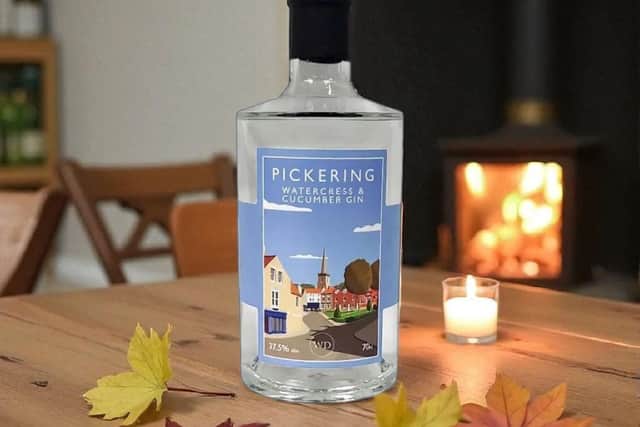 Pickering watercress and cucumber gin.