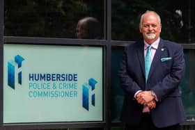 Humberside Police and Crime Commissioner Jonathan Evison. Photo courtesy of James Hardisty.