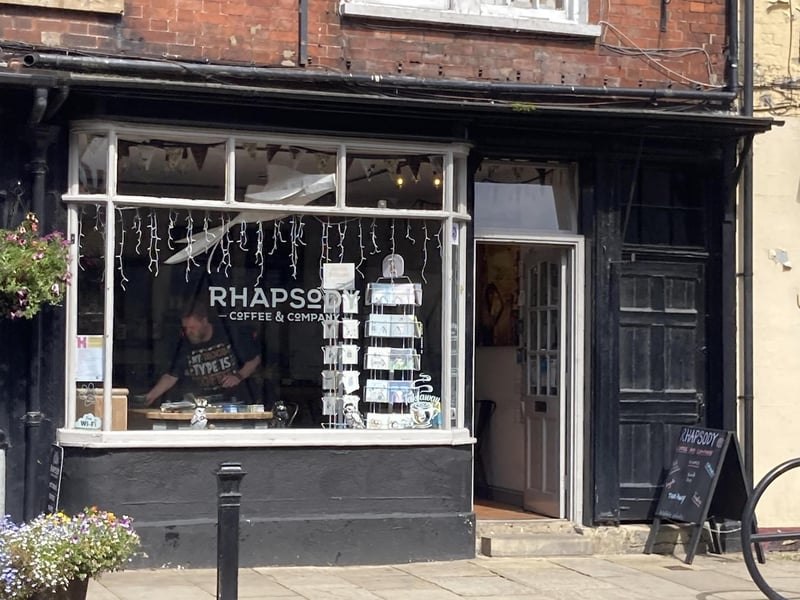 Rhapsody Coffee & Company is located on High Street ,Old Town, Bridlington. One Google review said: "We always have to pop in to Rhapsody on a trip to Bridlington, the friendliest coffee shop in the world - you can quote me on that. Excellent coffee, excellent food, excellent atmosphere, Rhapsody excels in every area that a coffee shop should."
