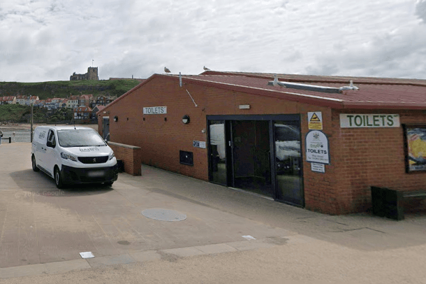 Pier Road, Whitby, public toilets.  image: Google Maps
