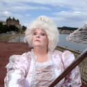 Anne Hegerty as The Fairy Godmother in Scarborough. picture: Richard Ponter