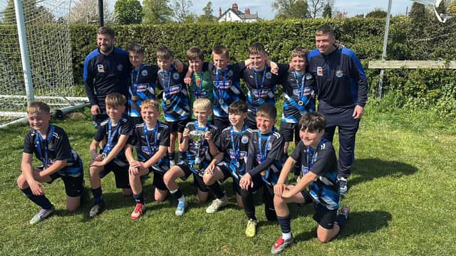 Yorkshire Coast Blues Under-11s have completed an invincible season in the York Junior Football League.