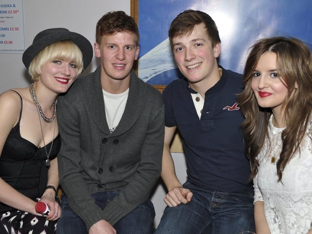 Jess, Timmy, Mark and Frankie.