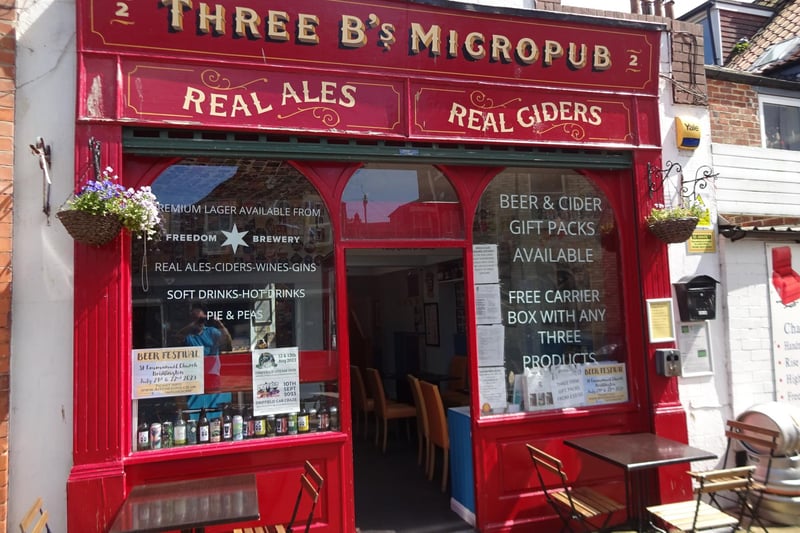 Three B's Micropub is located on Marshall Avenue. One Google Review said "This is a lovely little pub for real ale and cider. The barman was knowledgeable and friendly. The atmosphere was relaxed. A perfect place for a few quiet pints or meeting friends."