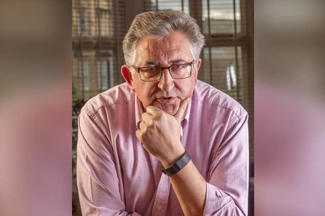 Scarborough-born author Mark Richards.