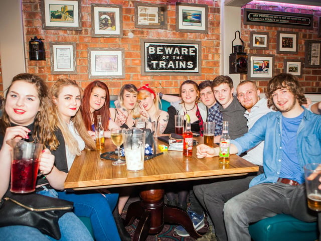 Charlie, Chloe, Nicole, Savannah, Paige, Caitlin, Aiden, Jordan, Jamie & Max in Scarborough Flyer.