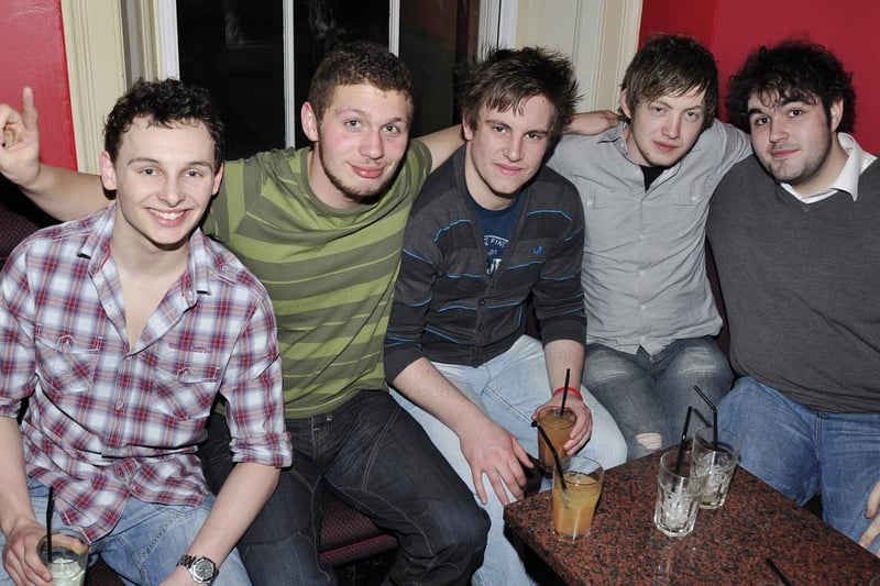 Joe, Adam, Matt, Mike and Alex on a lads night out.