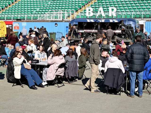 Crowds descended on the Open Air Theatre for the highly-anticipated event.