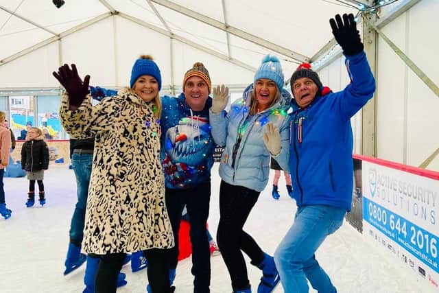 Whitby's ice rink is open until January 2.