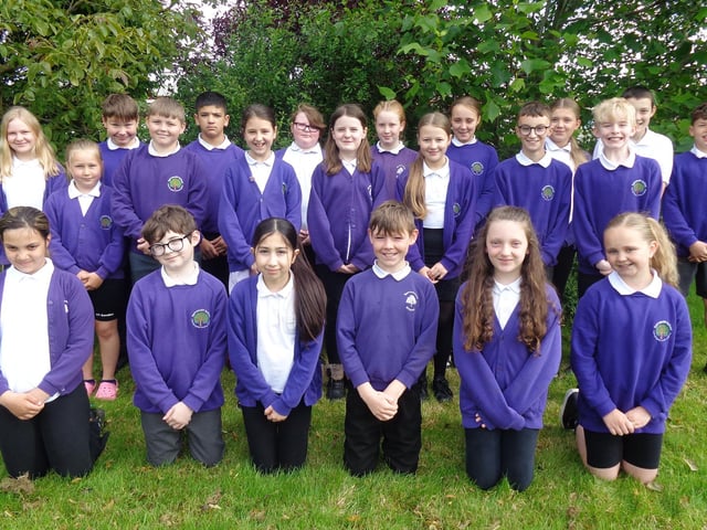 Barrowcliff School leavers.