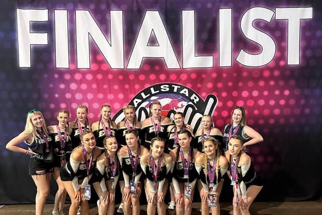 Senior level 1 team Obsession who qualified for day two of the competition in first place.