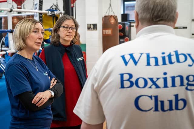 Woodsmith Foundation has donated £50,000 to Whitby Boxing Club.