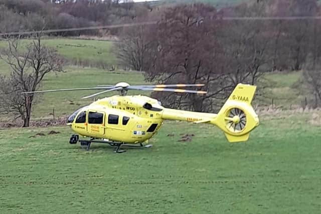Rake Ford incident in Glaisdale.
picture: Colin Featherstone.