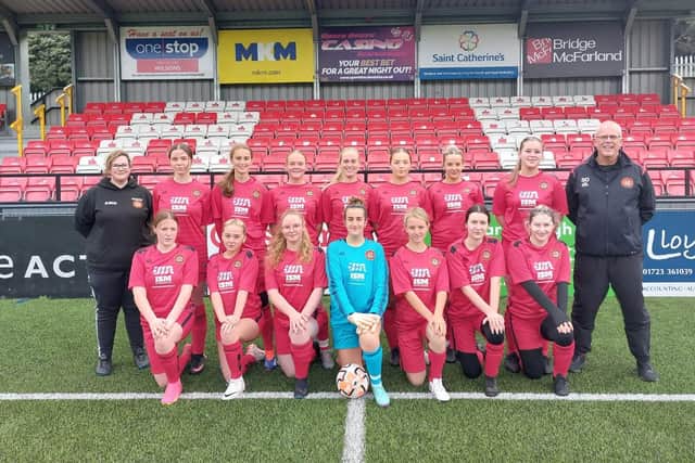 Scarborough Ladies FC U18s lost 5-0 at leaders Bishopthorpe.