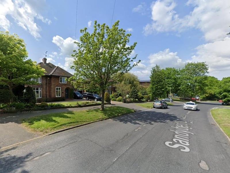 On Sandybed Lane, four properties sold for an average of £382,550.