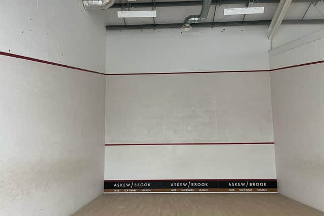 Squash Court at Scarborough Rugby Club