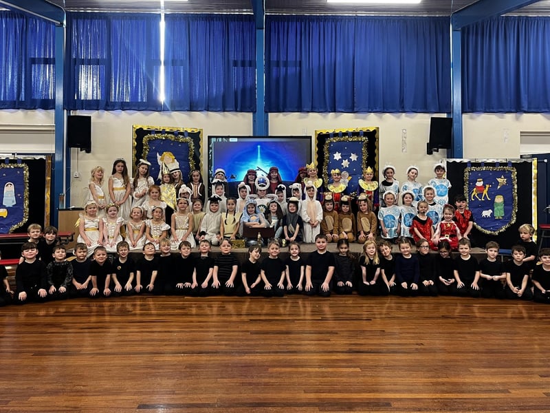 East Ayton reception and classes one and two nativity.