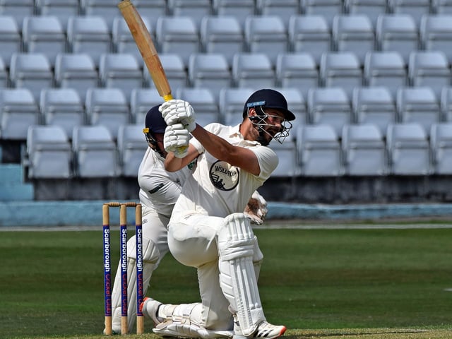 Matty Turnbull treated the crowd to a glorious century.