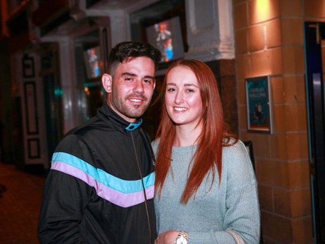 Ste & Emily-Jesse enjoy their night out in town