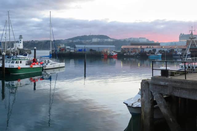 Inner harbour sunset, captured by Tony Freeman.