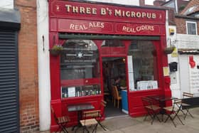 Three B's Micropub is located on Marshall Avenue, Bridlington. Photo: Mark Bates.