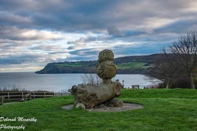 View of Robin Hood's Bay coastline from the top of the village.
picture: Deborah McCarthy