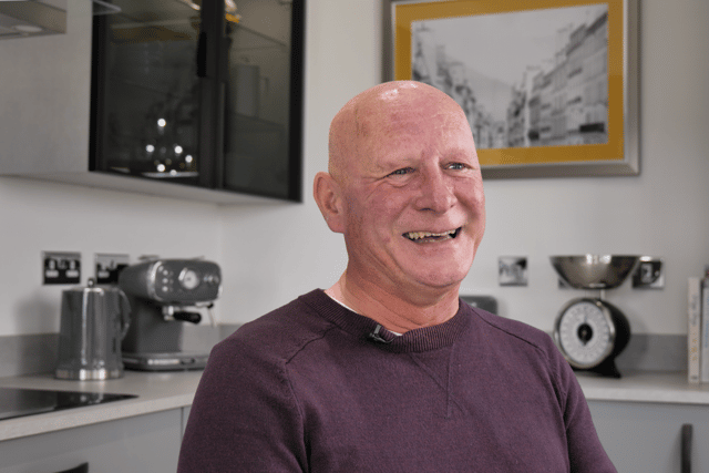 Jim Kerr loves the location of his new Lovell home at Sandcastles in Scarborough, surrounded by wide-open spaces on the Yorkshire coast
