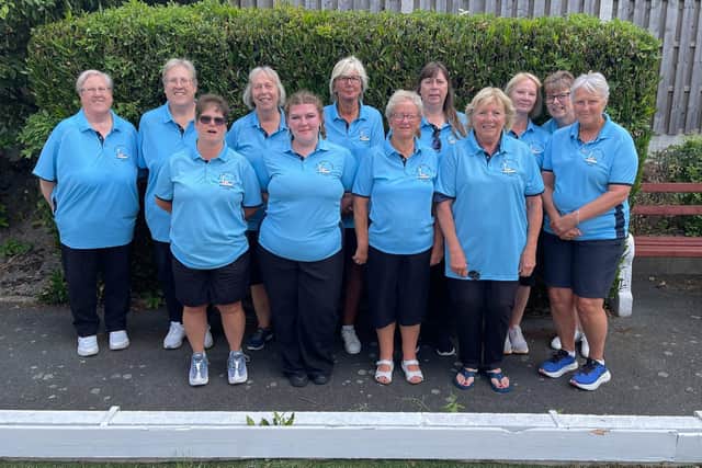 The Ladies Inter District team which played at Beeston.