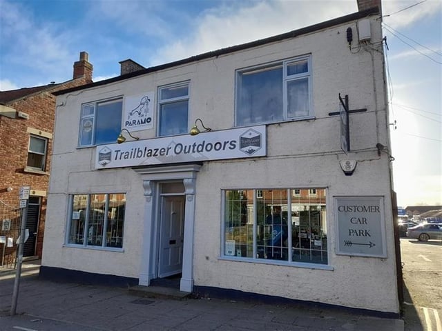 Trailblazer Outdoors is a supplies store situated in Pickering and is for sale with Ernest Wilson Business Agents with an asking price of £39,950.