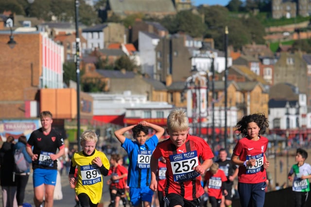Competitors of all ages joined the run