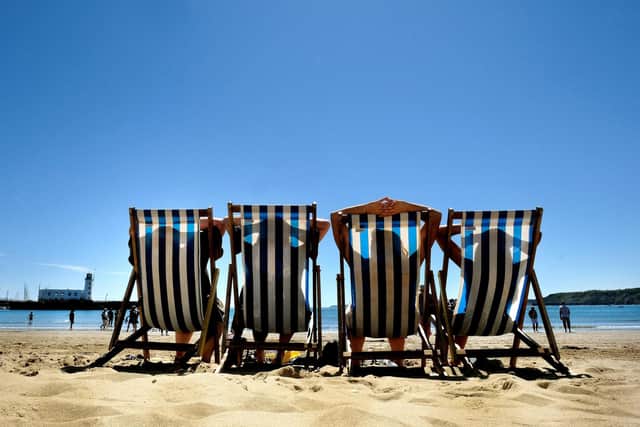The Met Office is predicting a drop in temperatures after Sunday. Photo: Richard Ponter.