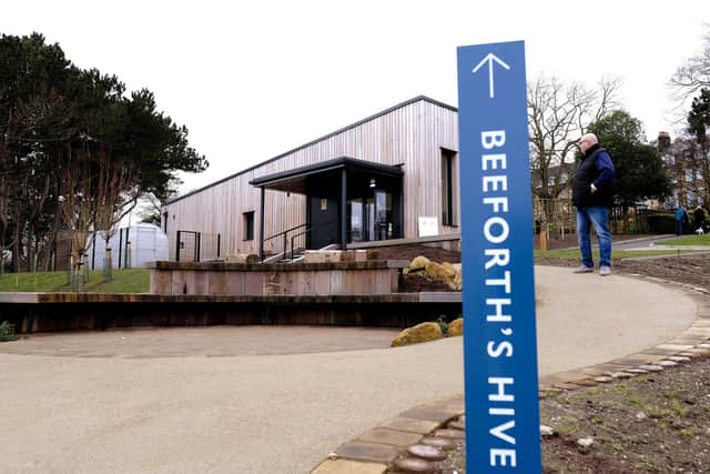 The new community hub, Beeforth's Hive, is located in South Cliff Gardens.
