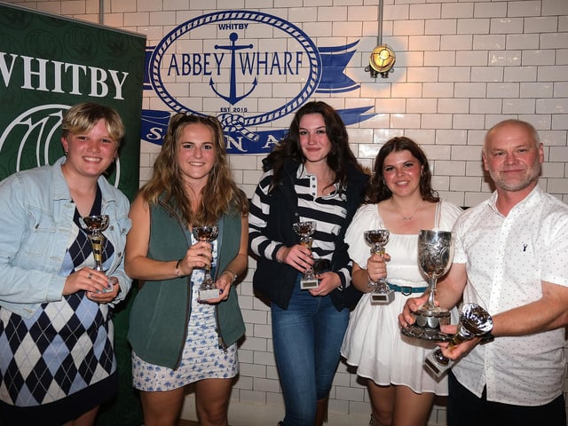 Girls U18s, winners Fisherlads.