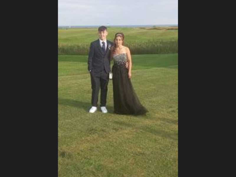 Here are Cayden Foreman and Demi Sweeney from Bridlington School.